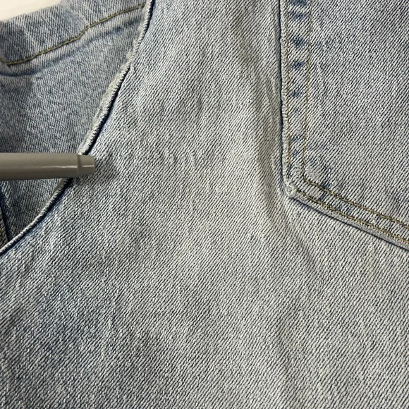 Women's LEVI STRAUSS Stretch Denim Pants Capris Size Misses 10 - Picture 11 of 13